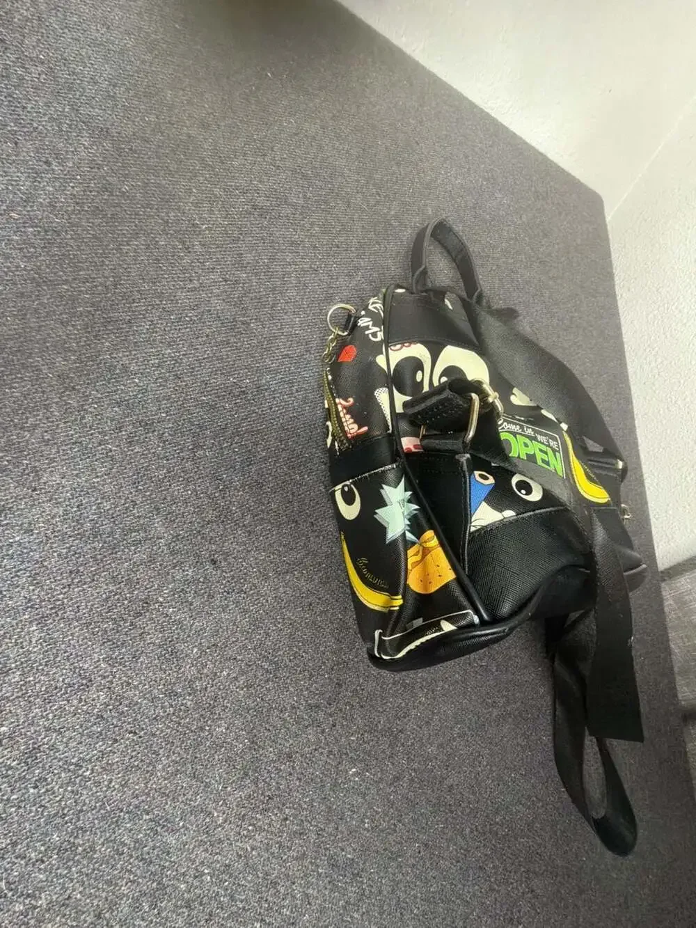 Like Dreams Awesome Emoji Graffiti Mini Backpack